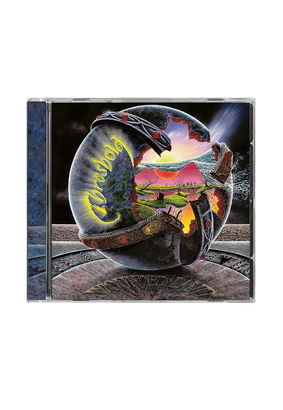 Threshold Wounded Land Remixed CD progressive metal