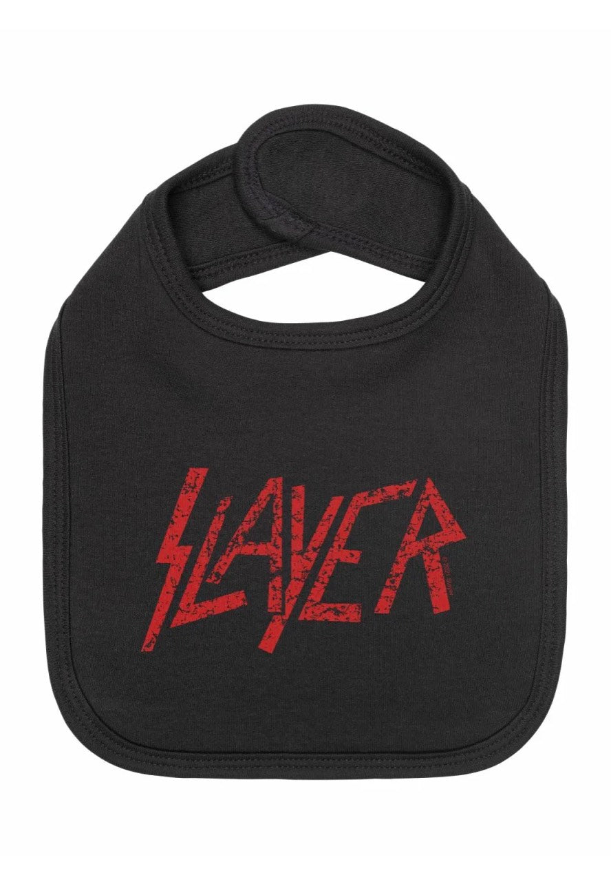 Slayer Logo bavaglino nero cotone taglia unica