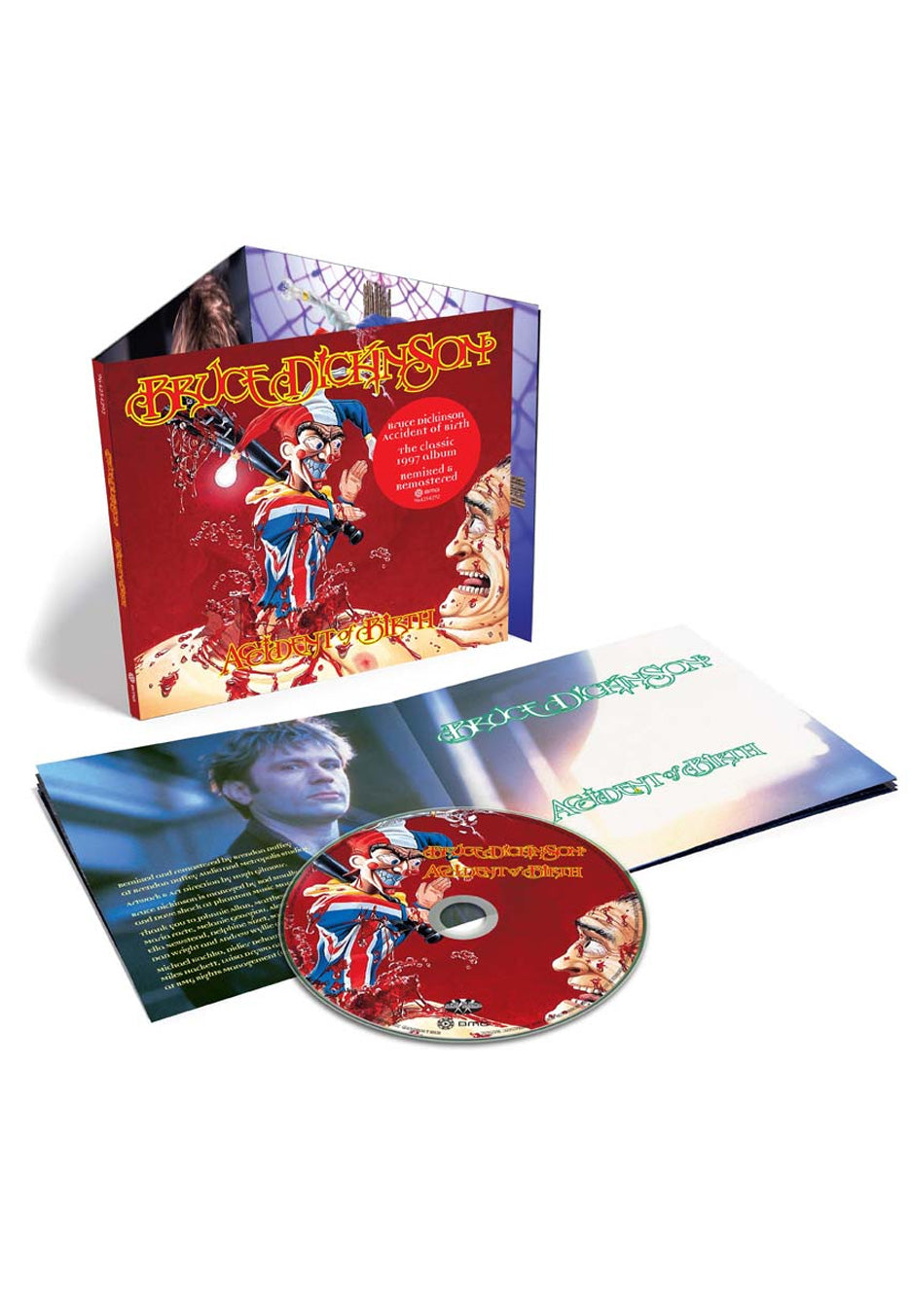 Bruce Dickinson Accident of Birth 2026 Remix CD digipak metal