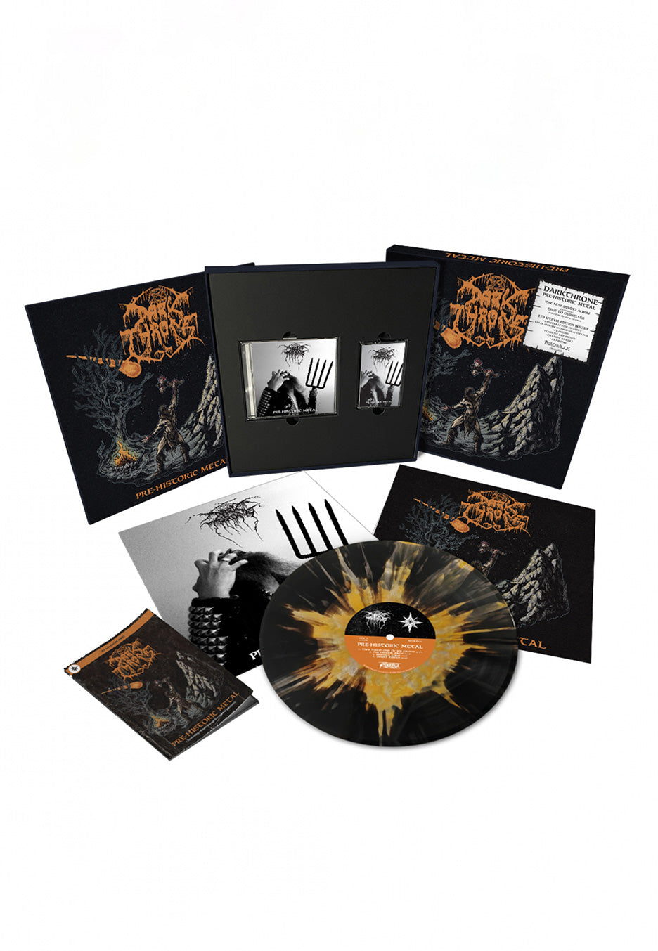 Darkthrone Pre-Historic Metal boxset vinile LP limitata
