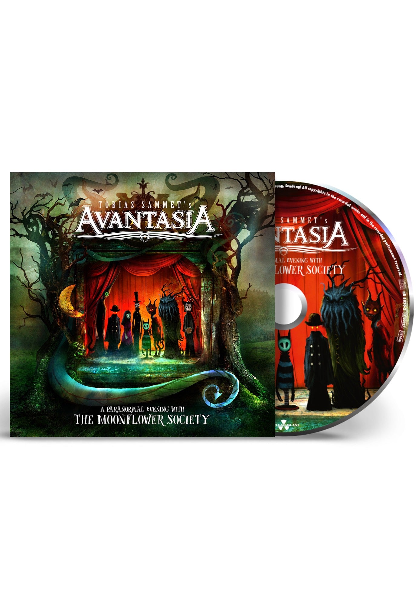 Avantasia A Paranormal Evening with the Moonflower Society CD power metal