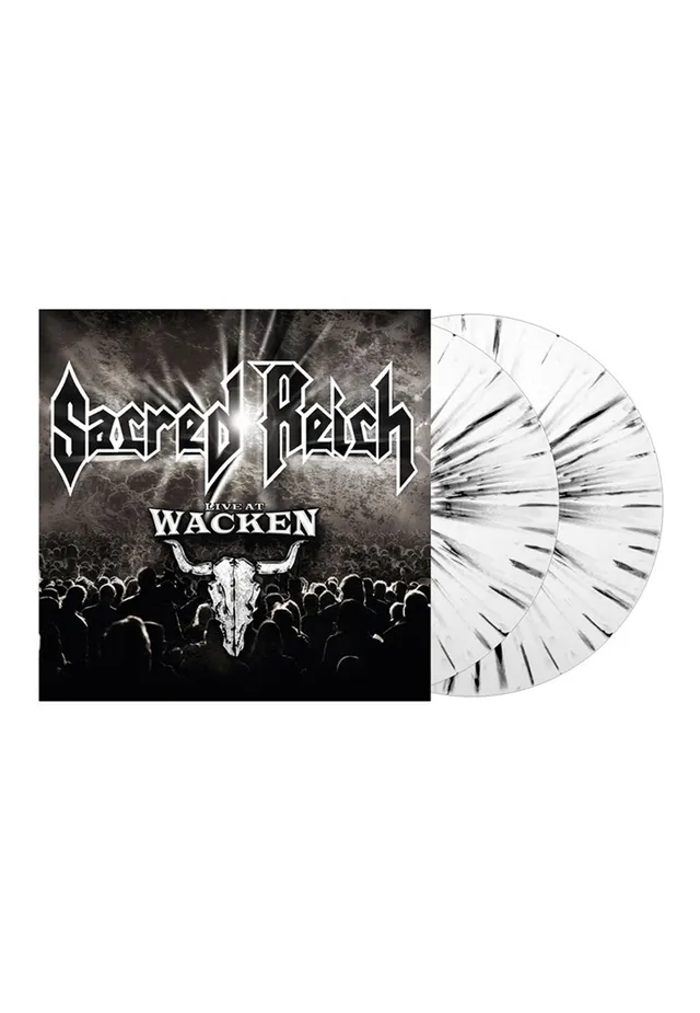 Sacred Reich Live At Wacken doppio vinile splatter