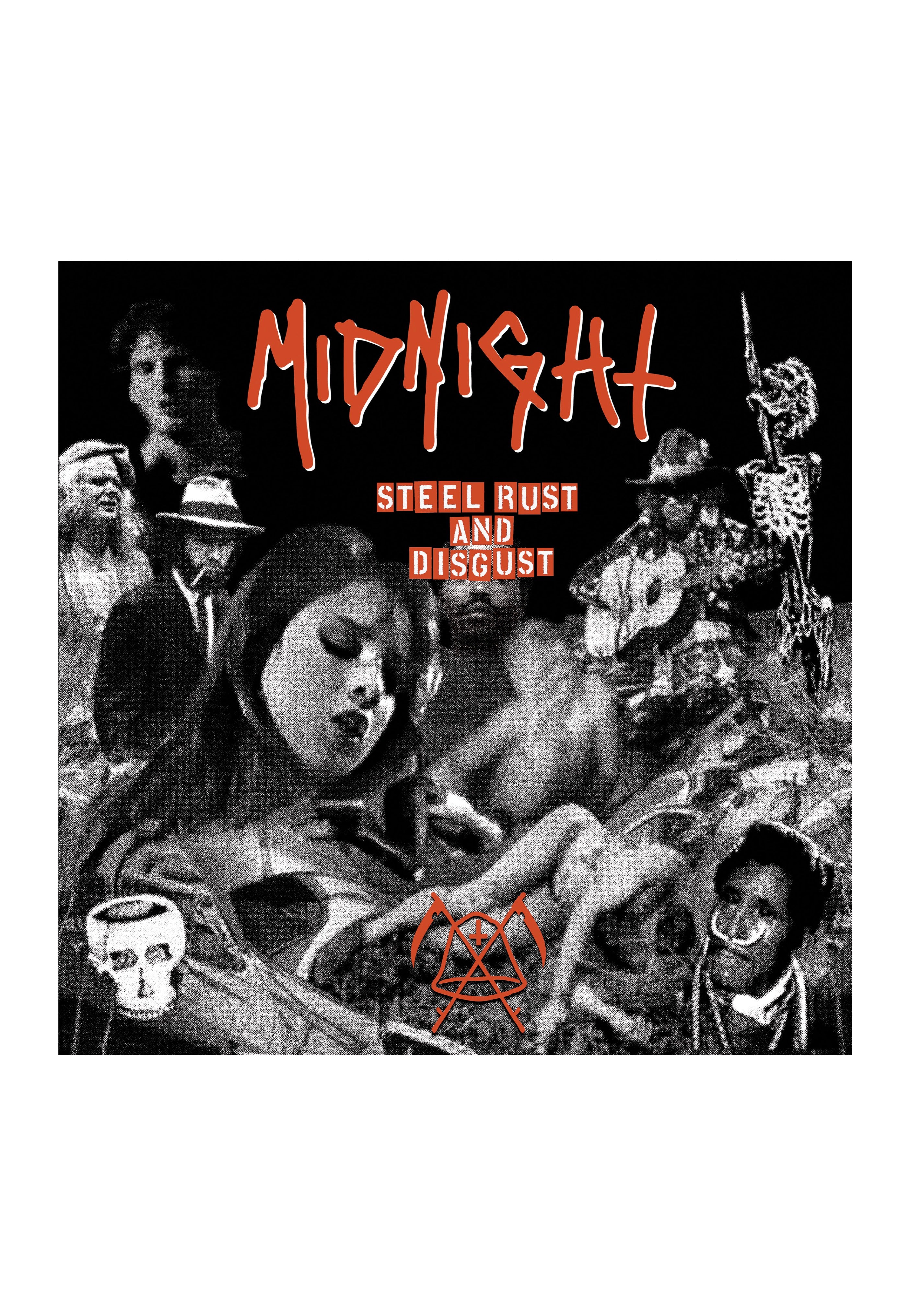 Midnight Steel Rust And Disgust CD Black Metal