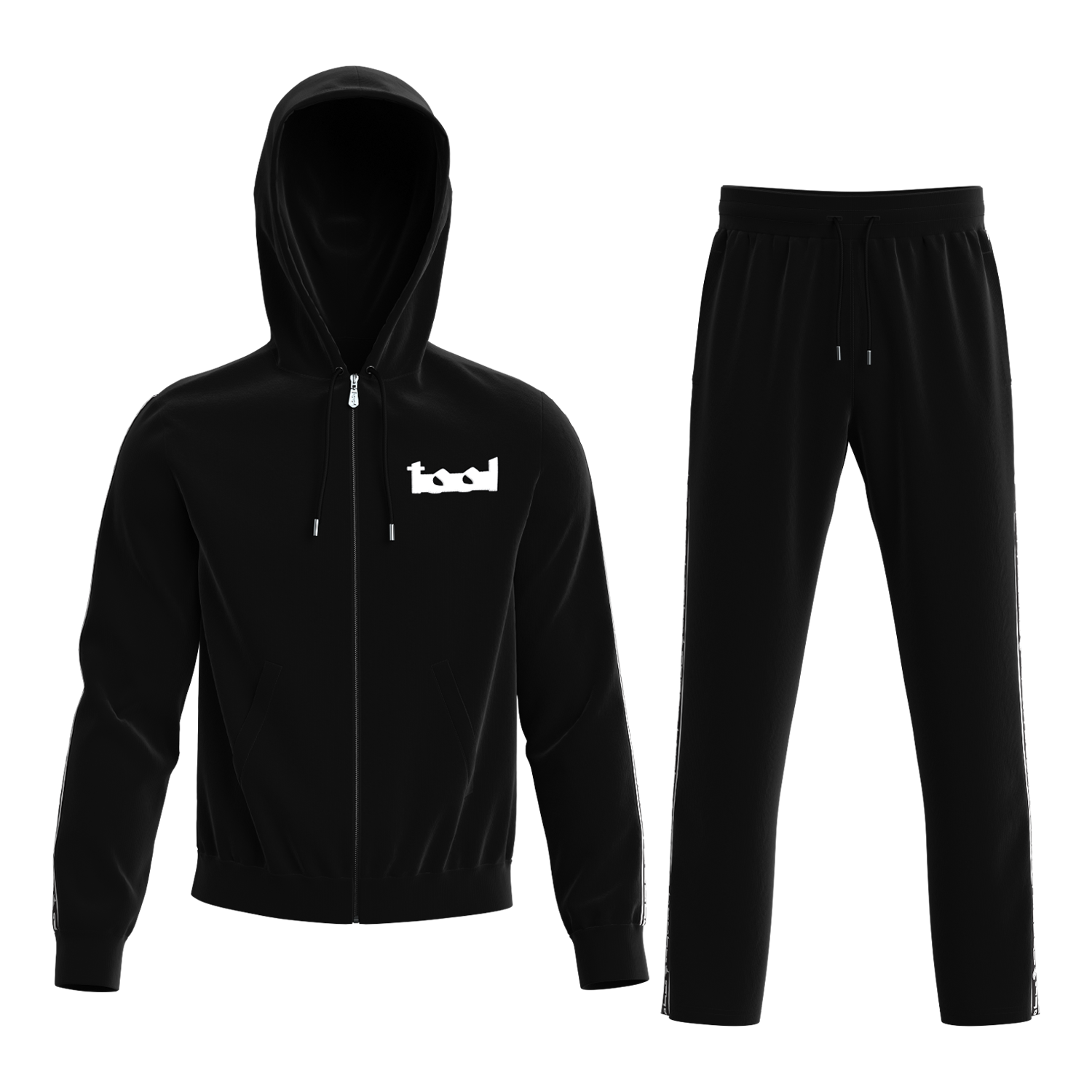 Tool Lateralus tuta con cappuccio poliestere zip uomo