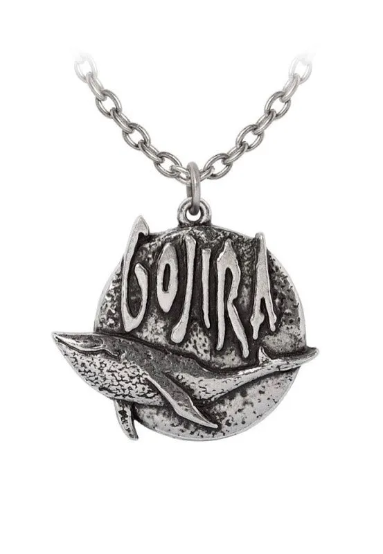 Gojira Whale collana ufficiale taglia unica in metallo