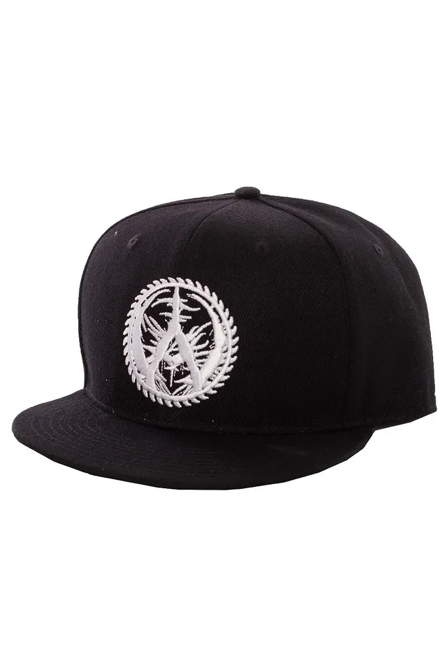 Aborted Logo cap nera snapback taglia unica