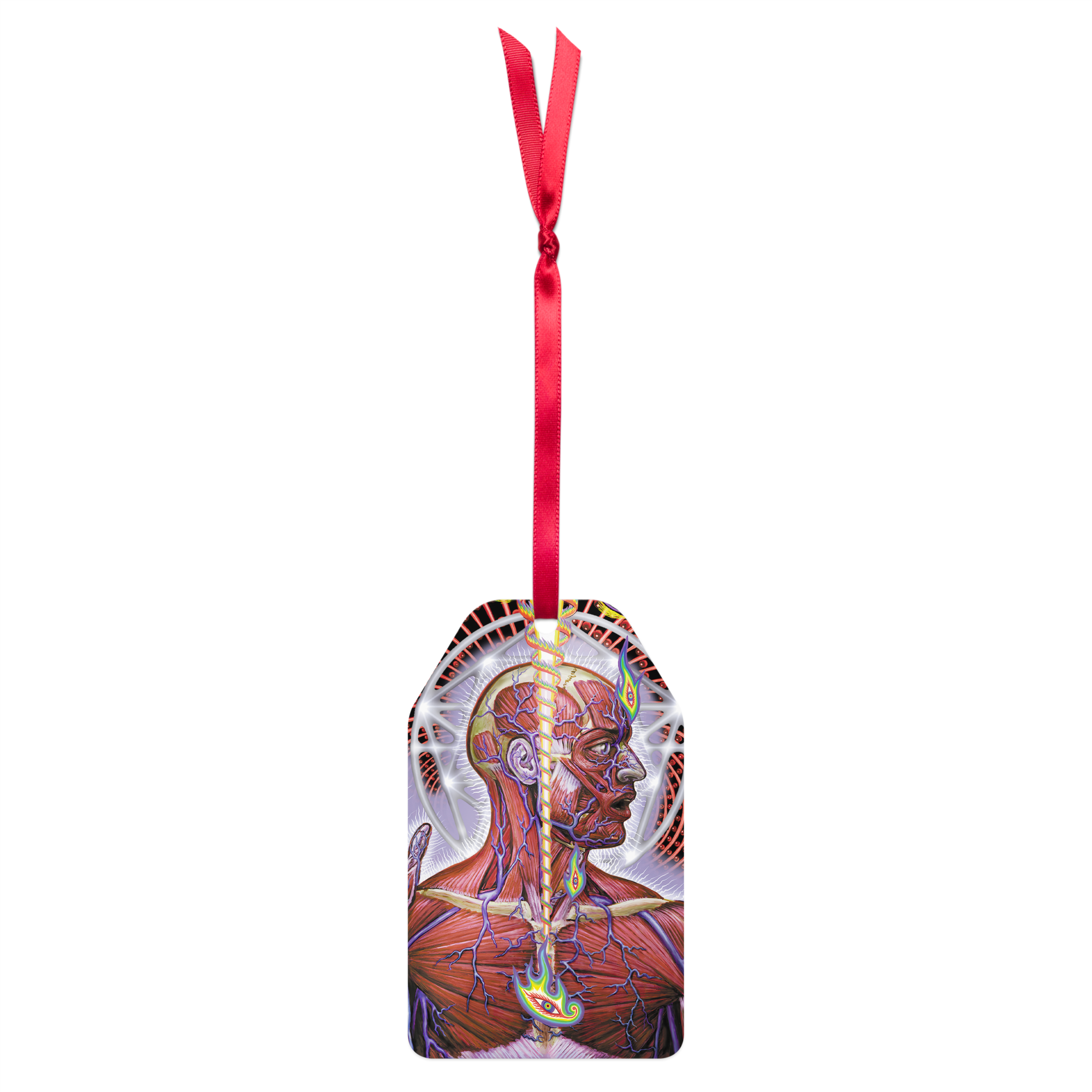 Tool Lateralus Ornamento Metallo Tag Skinless Man