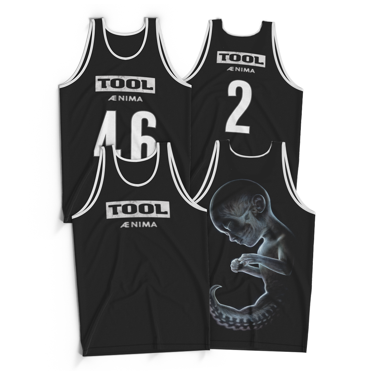 Tool Aenima 46 & 2 canotta basket poliestere uomo