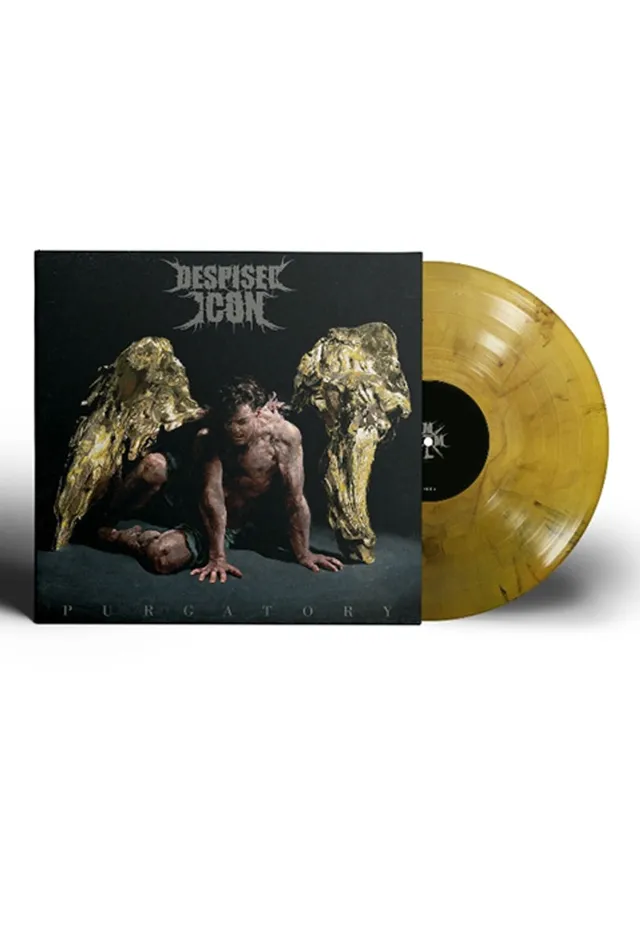 Despised Icon Purgatory Vinile oro nero marmorizzato deathcore