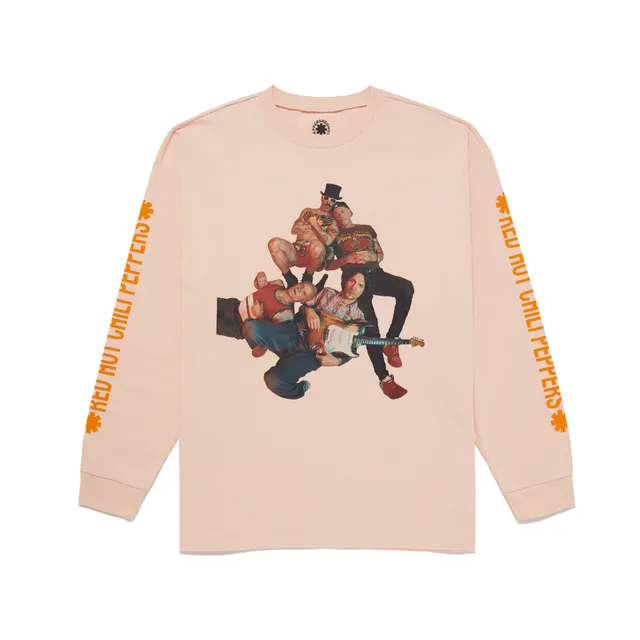 Red Hot Chili Peppers Sexy Time Long Sleeve Tee Maglia Pesca