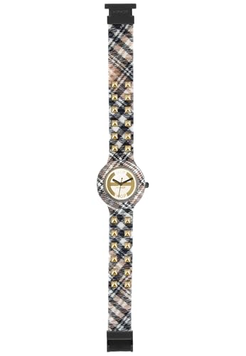 Hip Hop Hero 32 HWU0396 orologio donna beige logo oro