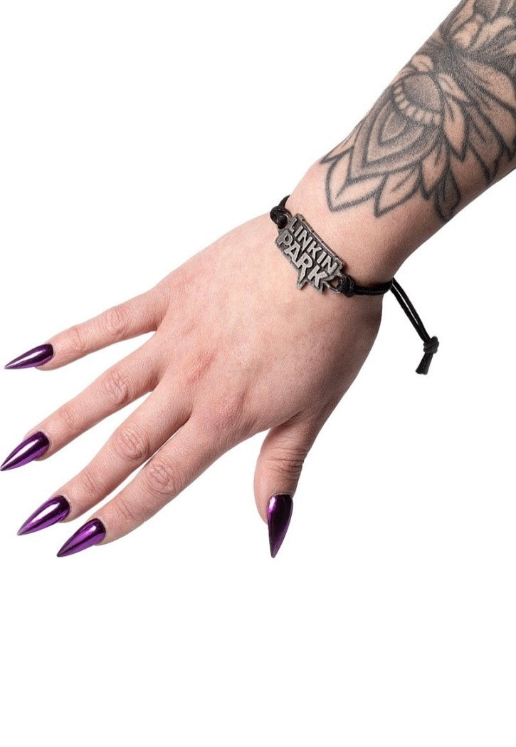 Linkin Park Lettering Logo bracciale onesize nu metal