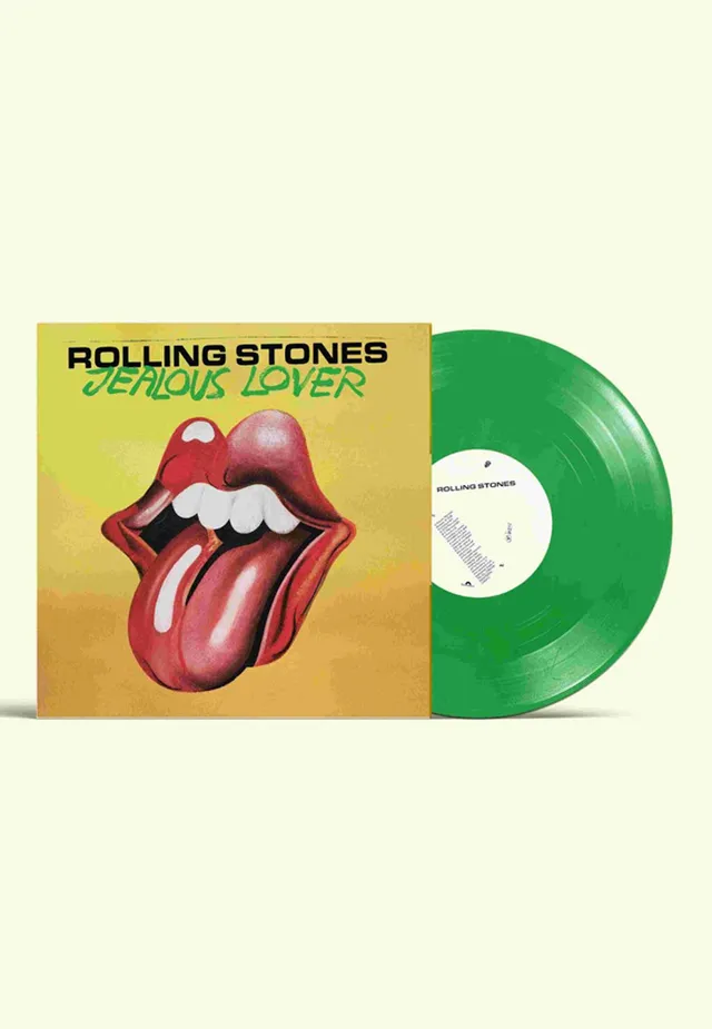 Rolling Stones Jealous Lover vinile 10 pollici verde rock