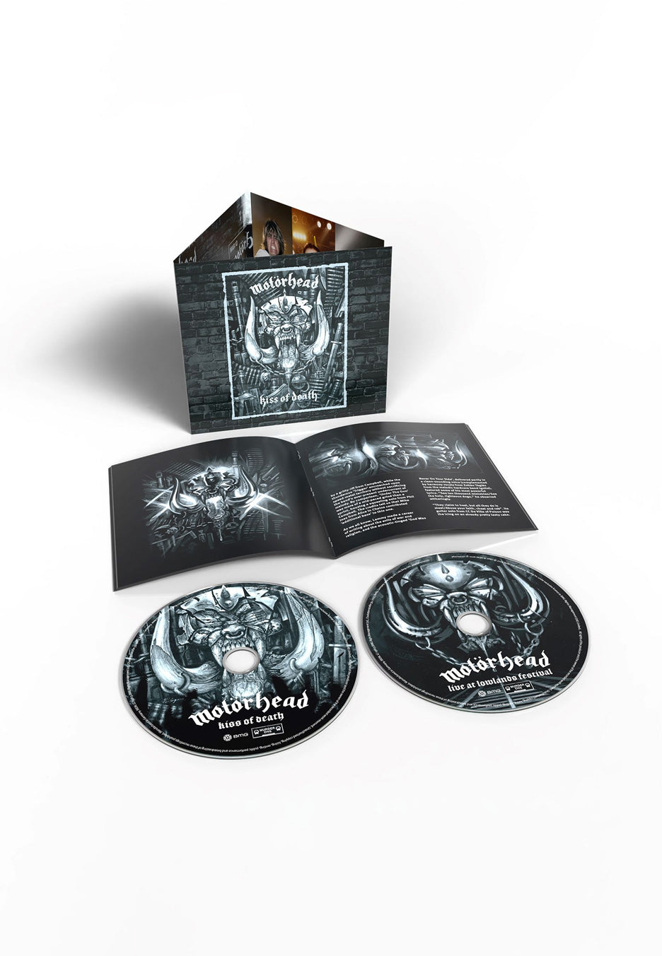 Motörhead Kiss Of Death 20th Anniversary 2 CD Hard Rock
