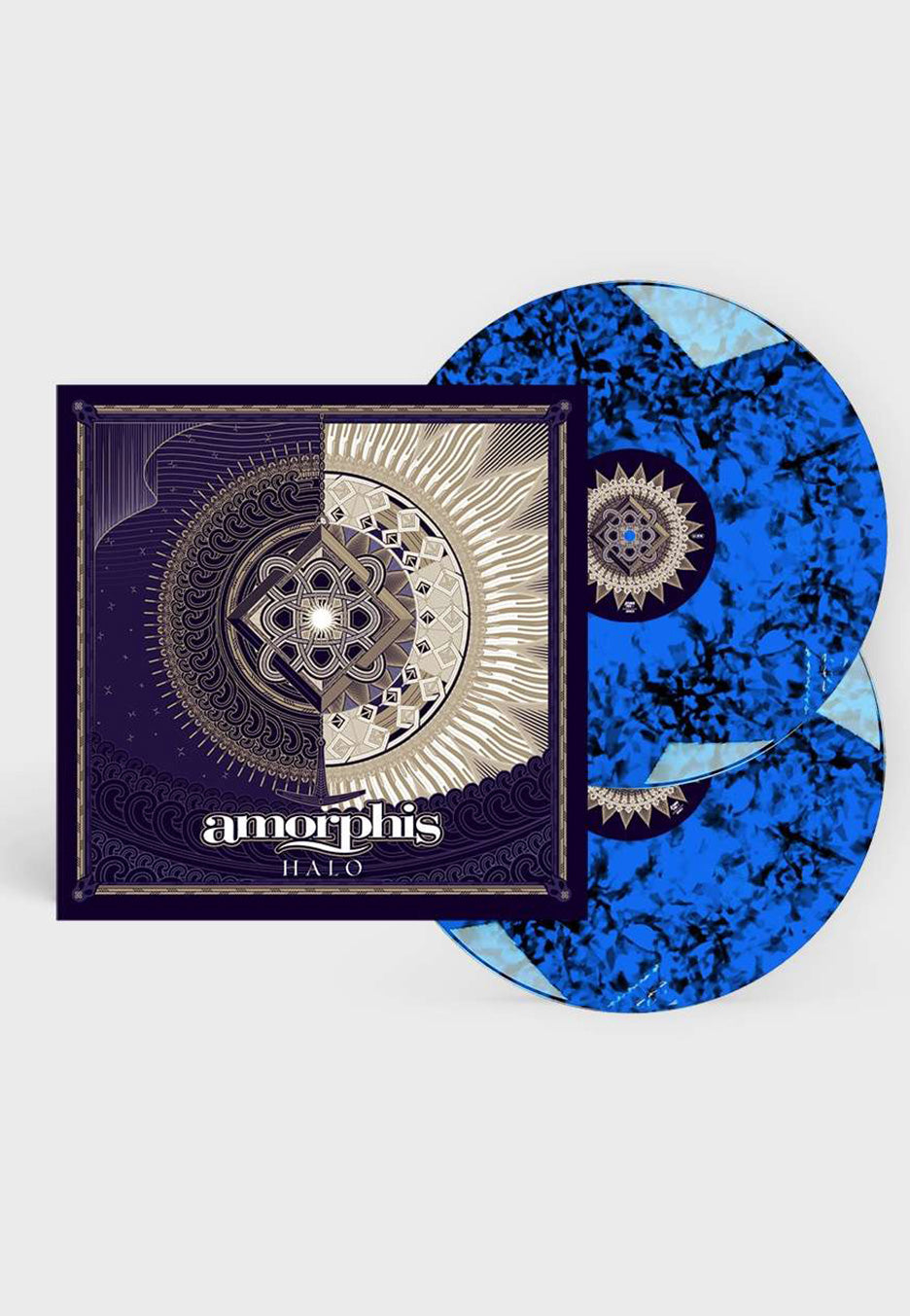 Amorphis Halo doppio vinile LP blu splatter limitato