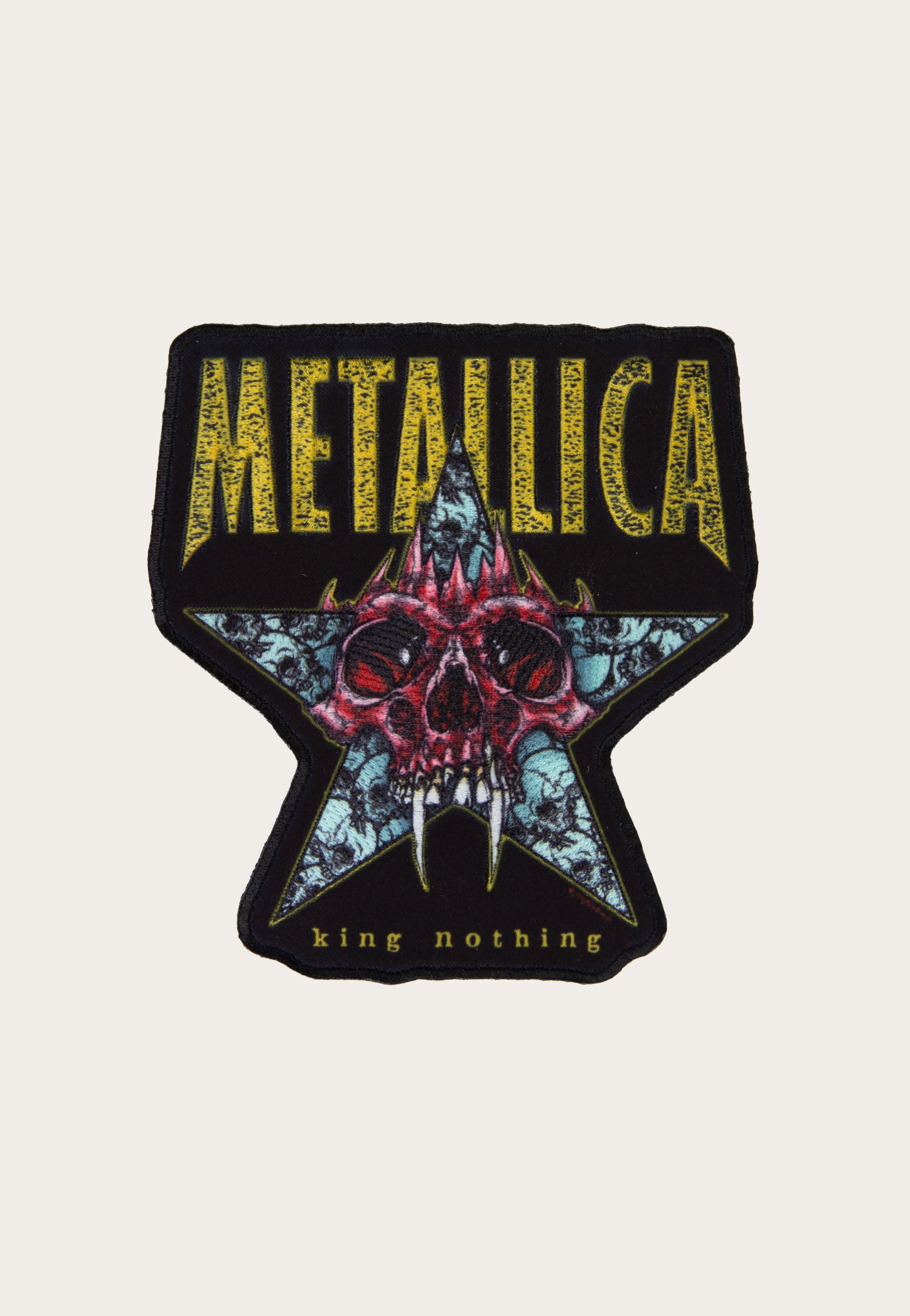 Metallica King Nothing patch toppa thrash metal