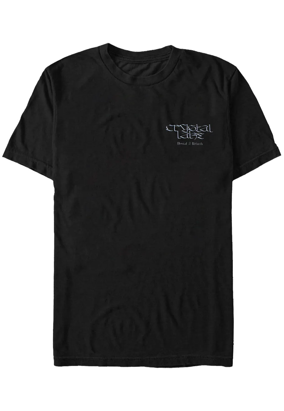 Crystal Lake Rebirth Denial T-Shirt nera metalcore