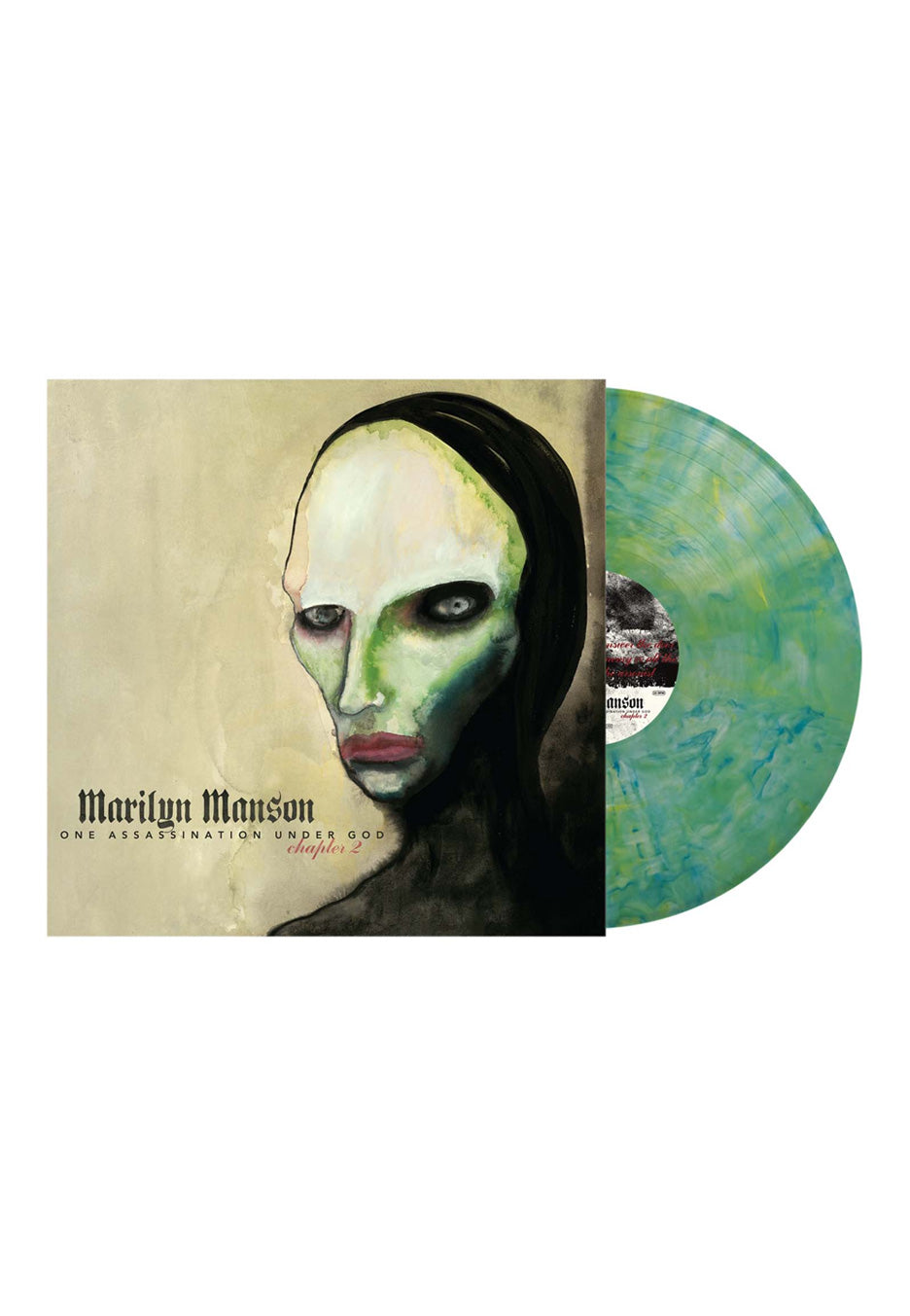 Marilyn Manson One Assassination Under God Chapter 2 vinile LP verde blu