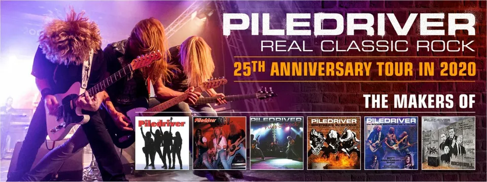 Piledriver Anniversary Bundle 5 CD + Blu-ray live