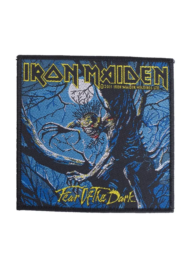 Iron Maiden Fear Of The Dark patch toppa multicolore