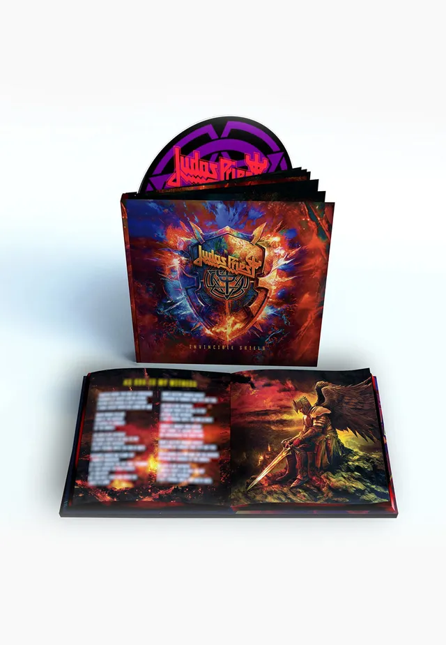 Judas Priest Invincible Shield Deluxe Edition CD mediabook