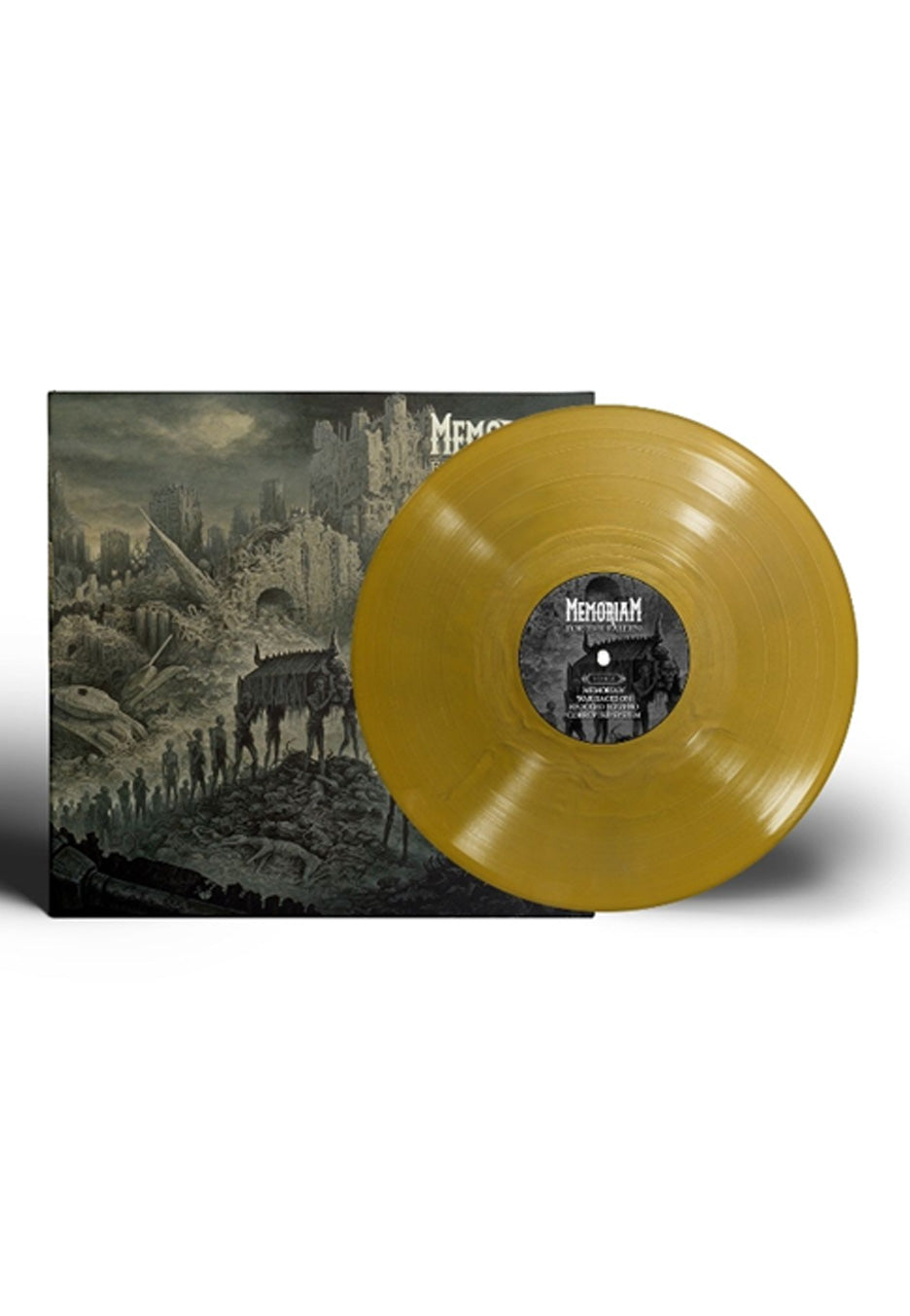 Memoriam For The Fallen Ltd. Gold vinile oro death metal