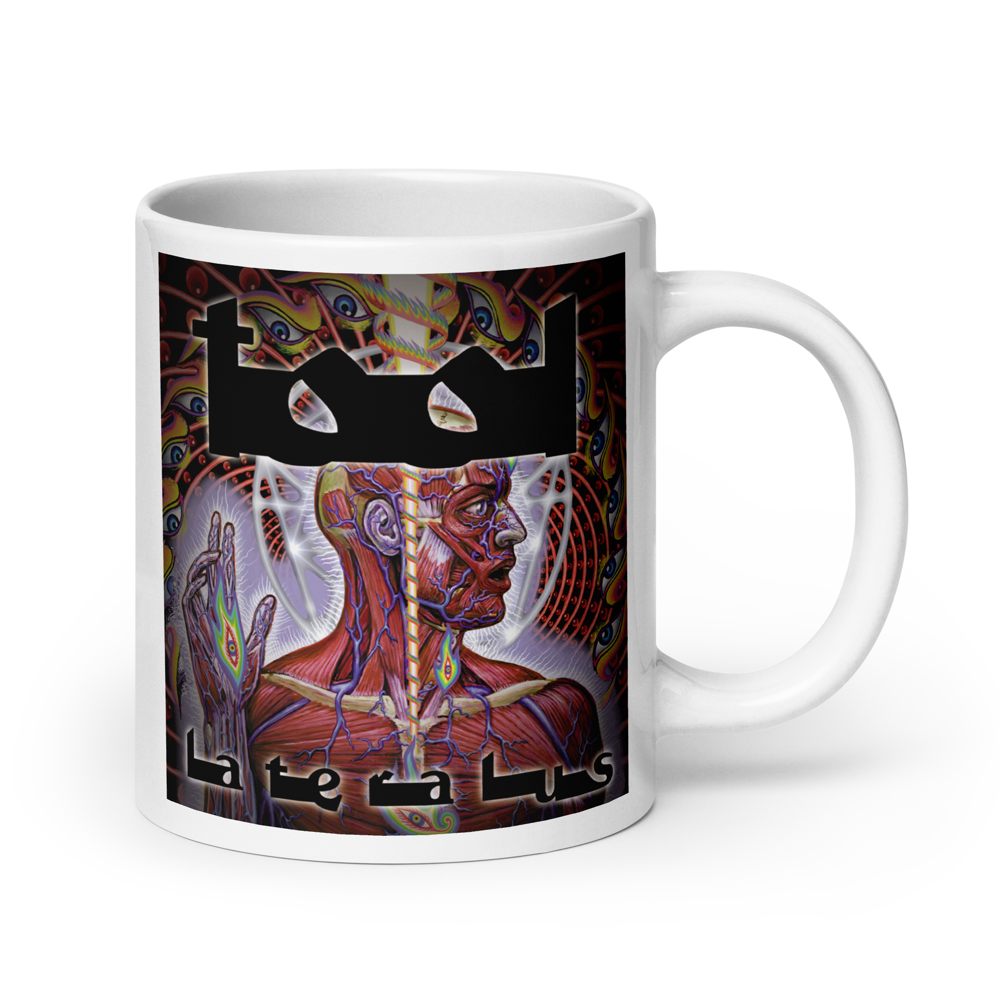 Tool Lateralus Tazza Ceramica Bianca 20 oz Cover