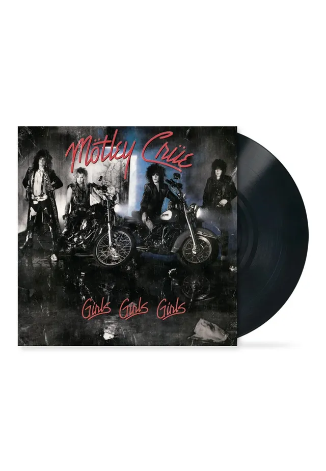 Mötley Crüe Girls, Girls, Girls LP vinile hard rock