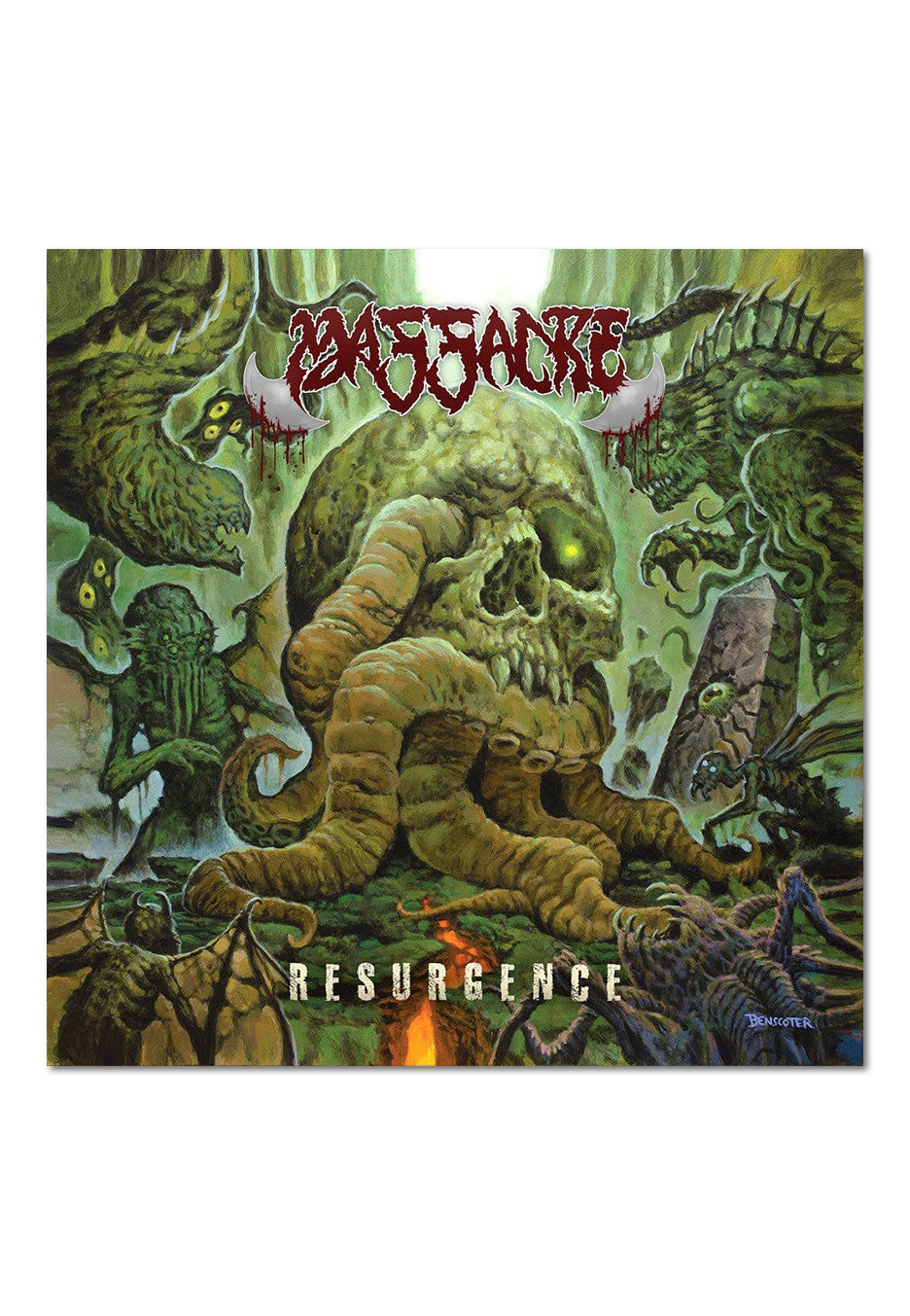 Massacre Resurgence CD fisico death metal album