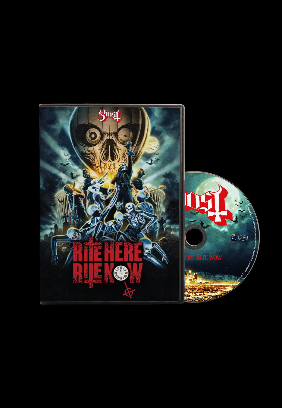 Ghost Rite Here Rite Now Ltd. DVD concerto limited