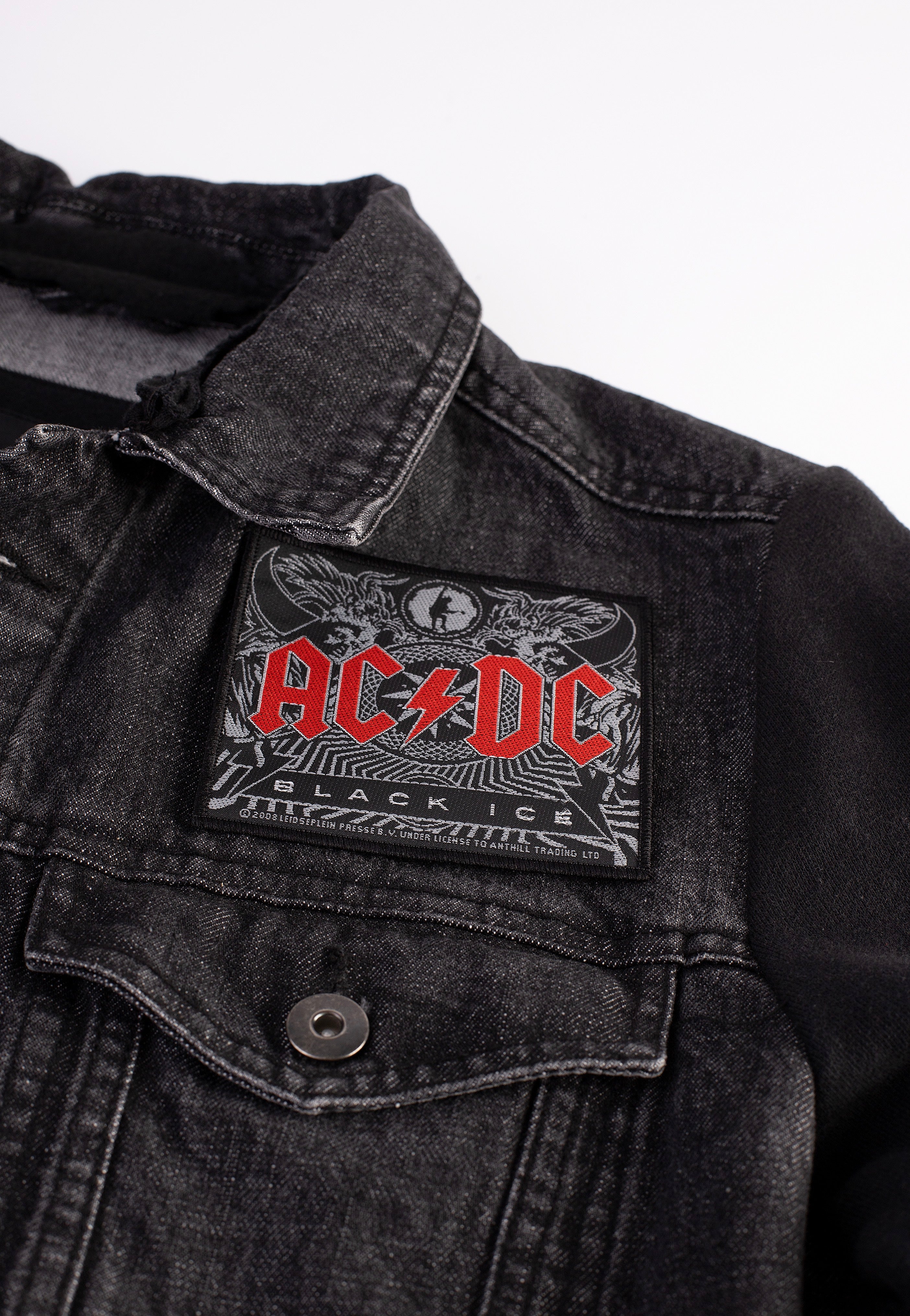 AC/DC Black Ice Patch Nero Hard Rock