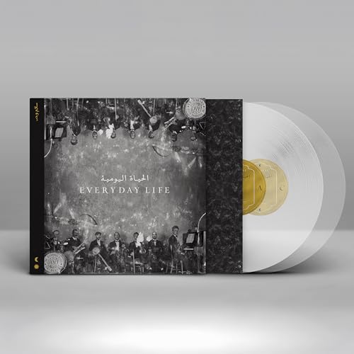 Coldplay Everyday Life doppio LP vinile trasparente ecorecord