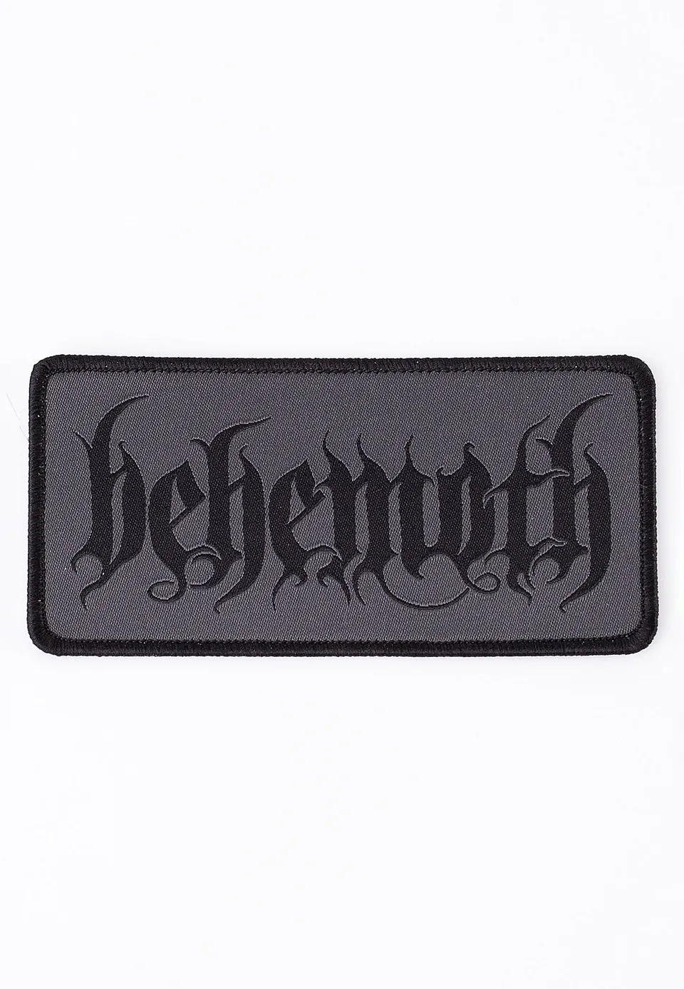 Behemoth Black Logo patch nera onesize