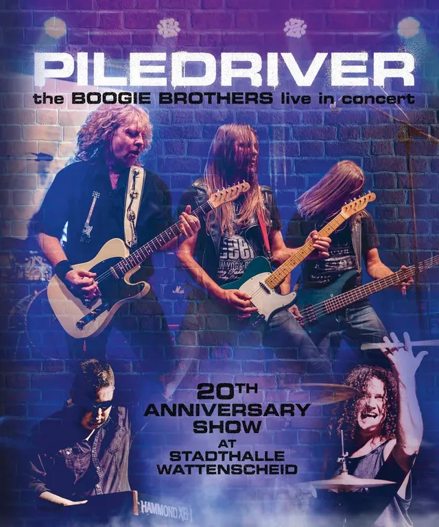 Piledriver Boogie Brothers Blu-ray + doppio CD live