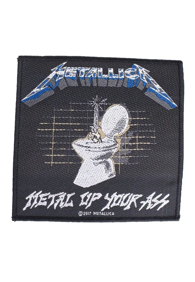 Metallica Metal Up Your Ass Patch thrash metal