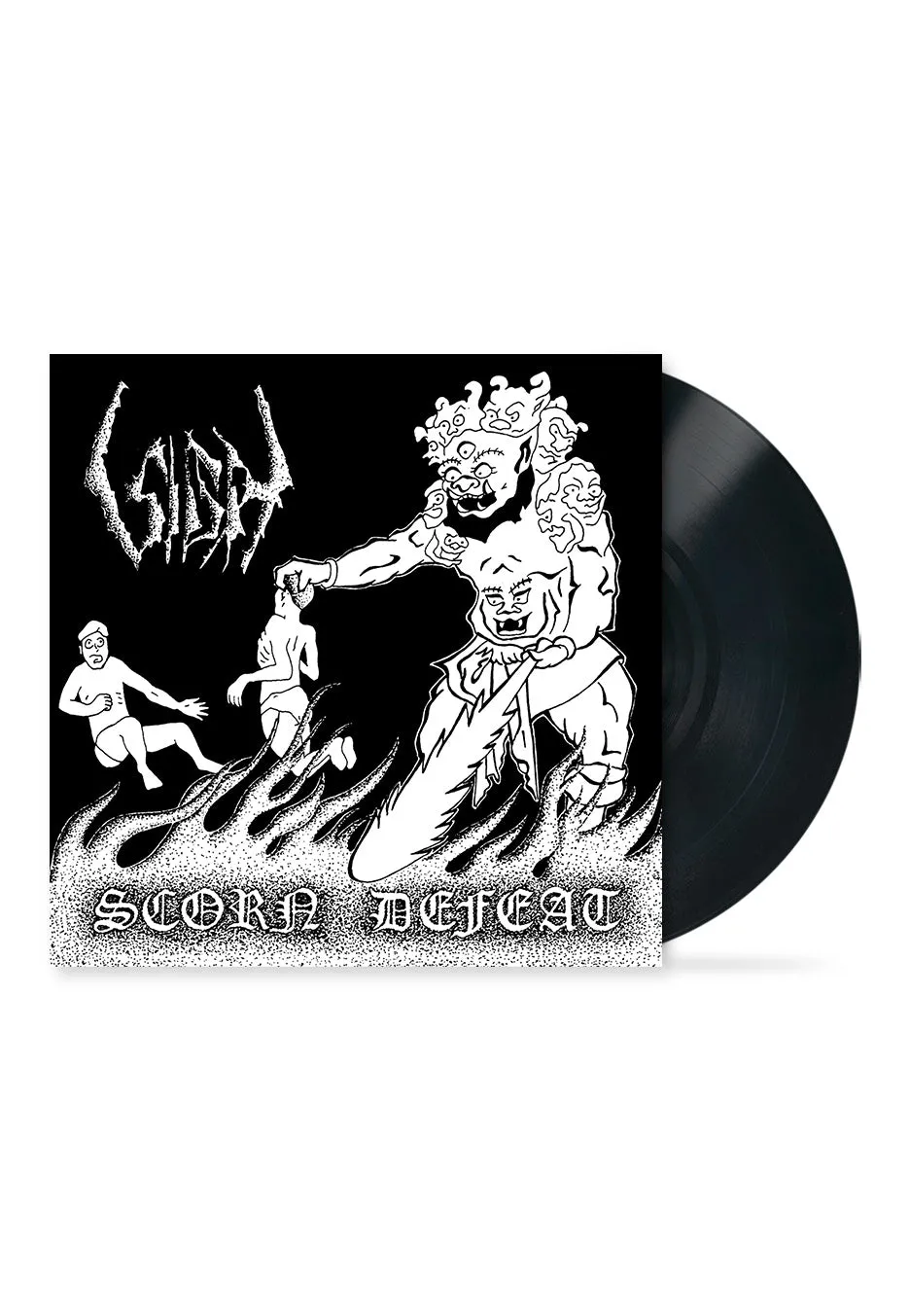 Sigh Scorn Defeat LP vinile black metal