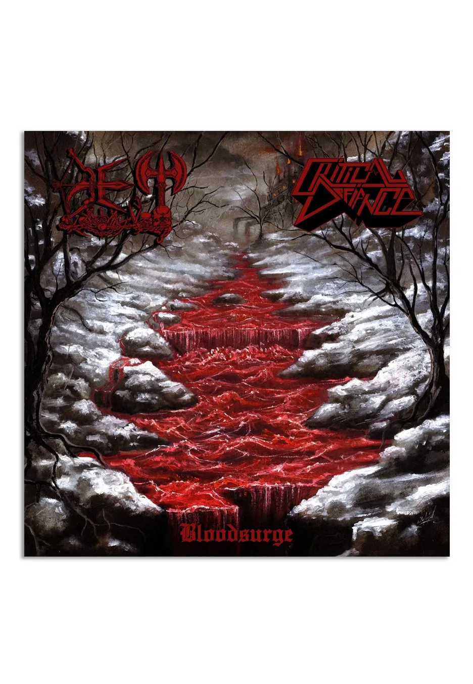 Critical Defiance Bloodsurge CD Fisico Thrash Metal
