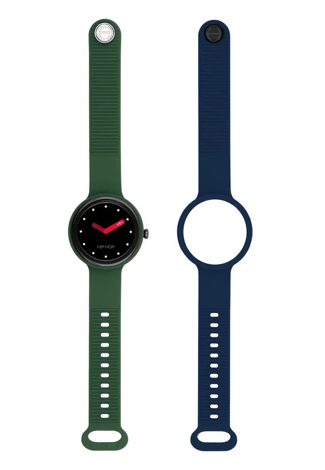 Hip Hop Hero.Next smartwatch uomo 41 mm 2 cinturini sport