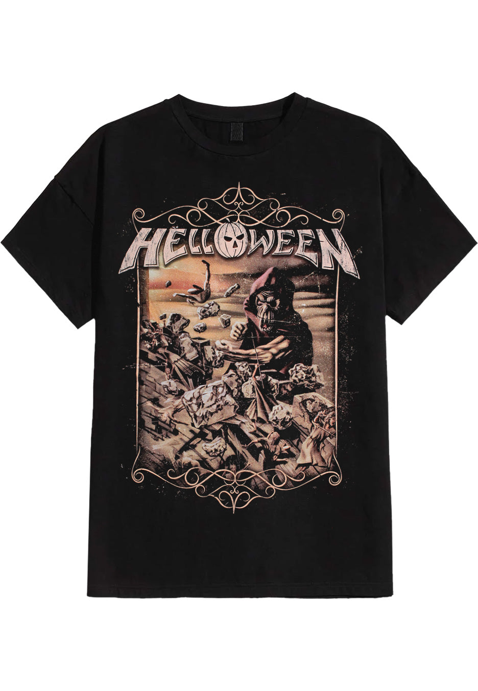 Helloween Vintage Classics Jericho T-Shirt nera uomo