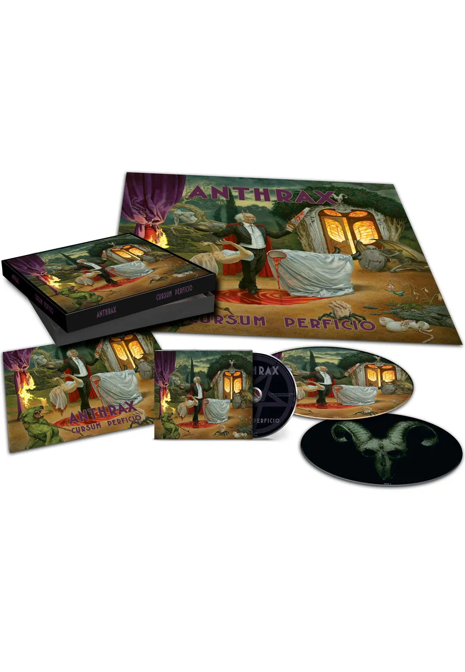 Anthrax Cursum Perficio 2 Vinile Picture Boxset Ltd.