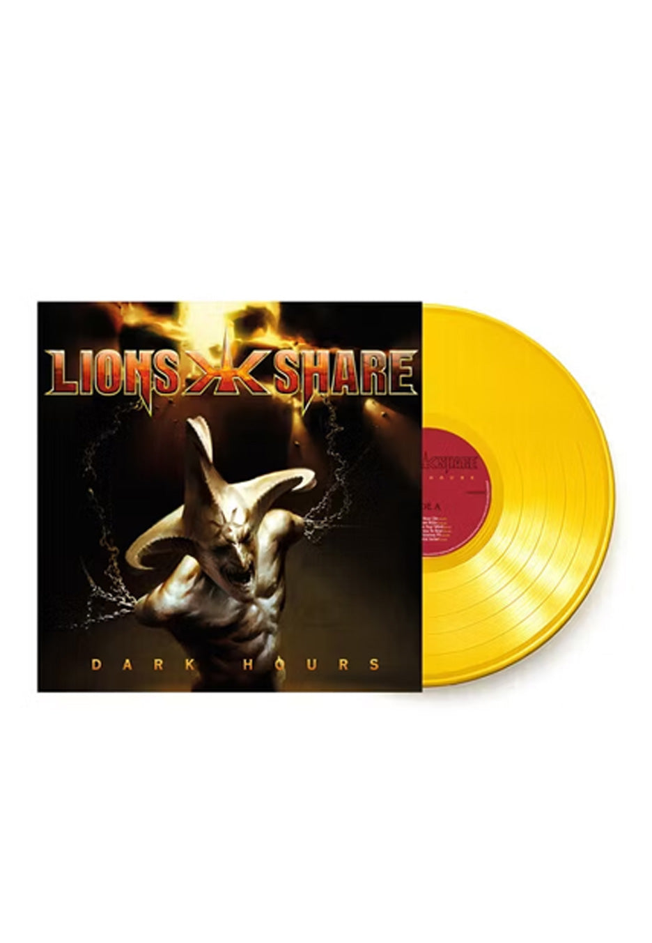 Lion's Share Dark Hours Yellow LP Vinile Giallo
