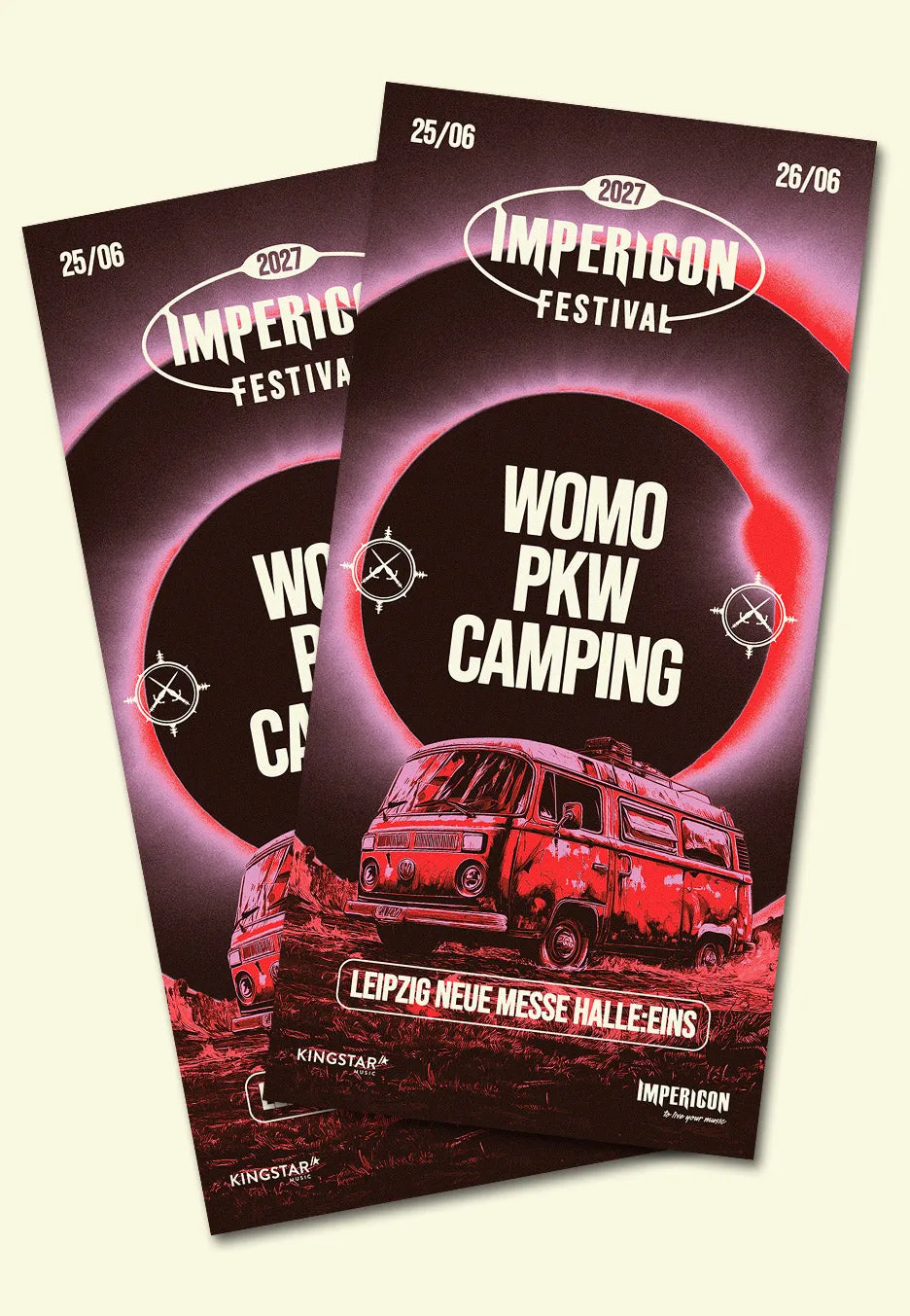Impericon Festival Leipzig 25/26.06 biglietto campeggio