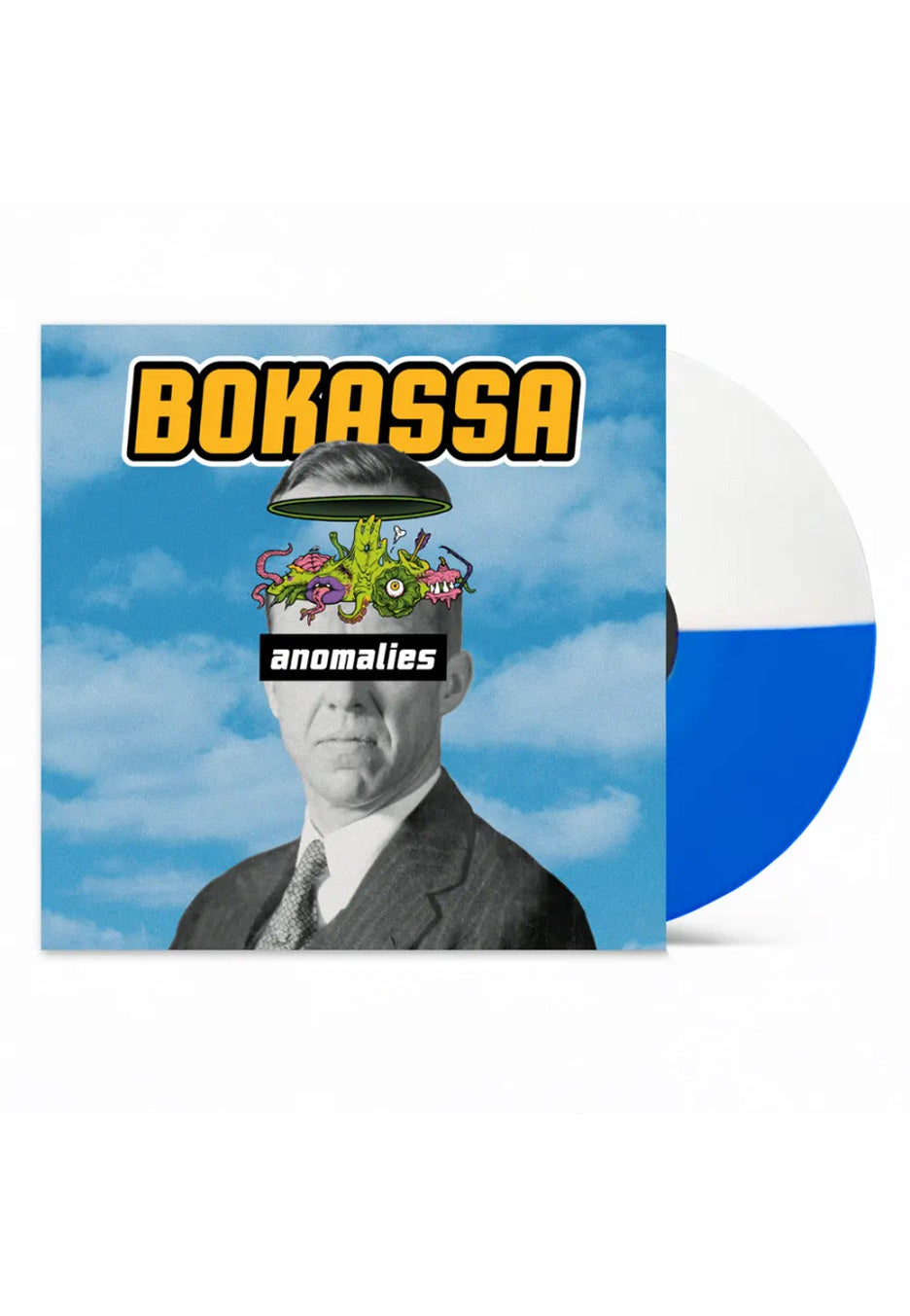 Bokassa Anomalies Vinile LP Colorato Blu Bianco Stoner Rock