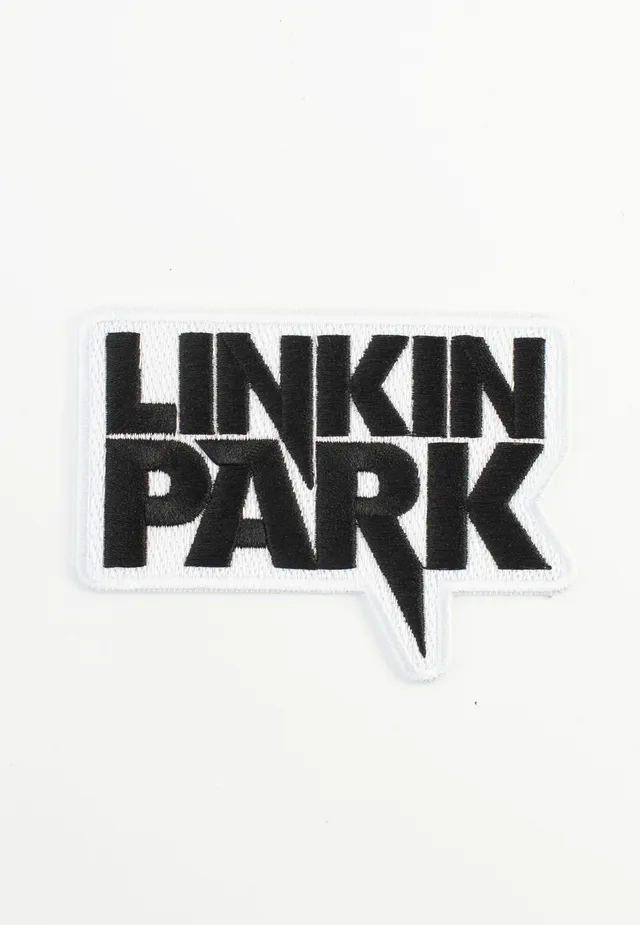 Linkin Park Black Logo patch toppa onesize