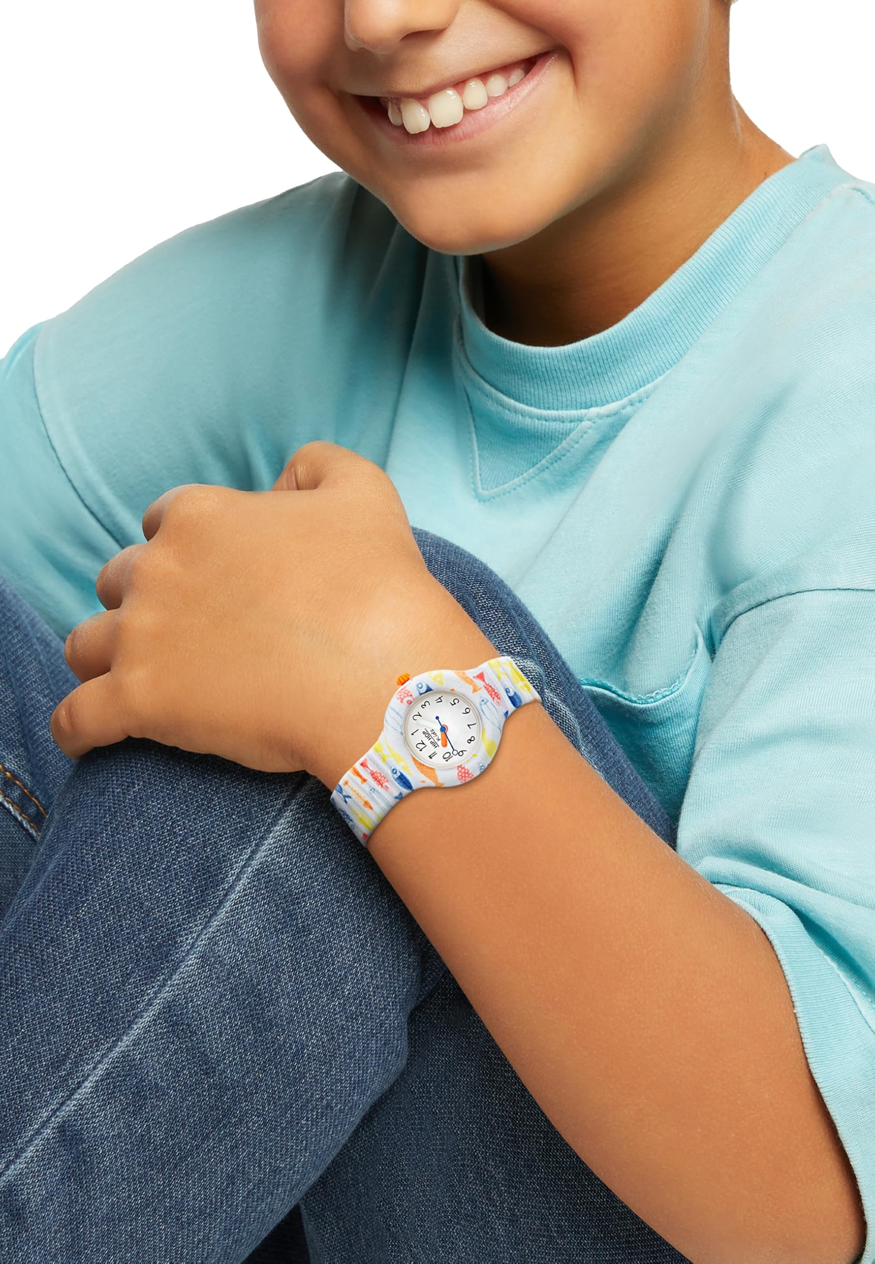 Hip Hop Kids Fun HWU1159 Orologio Bambino Bianco Multicolore