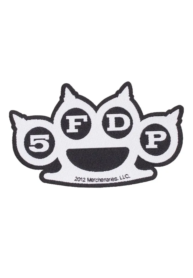 Five Finger Death Punch Knuckles Patch Toppa Grigia Onesize Metal