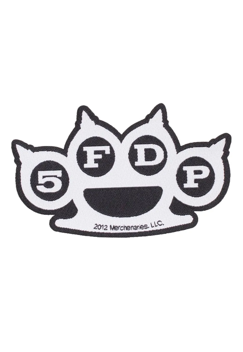 Five Finger Death Punch Knuckles Patch Toppa Grigia Onesize Metal