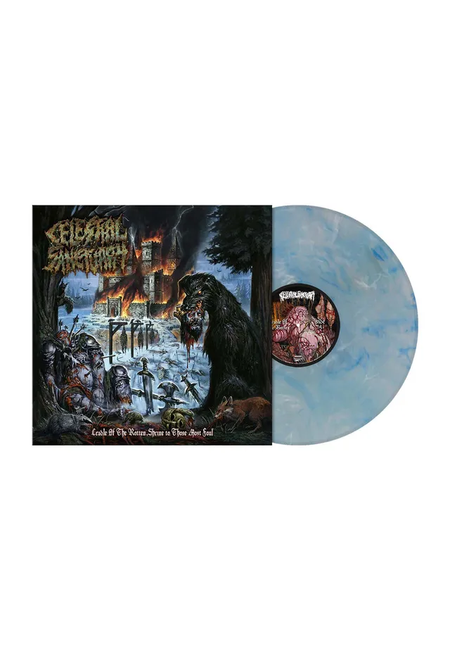 Celestial Sanctuary Cradle Of The Rotten Vinile LP Marbled Death Metal