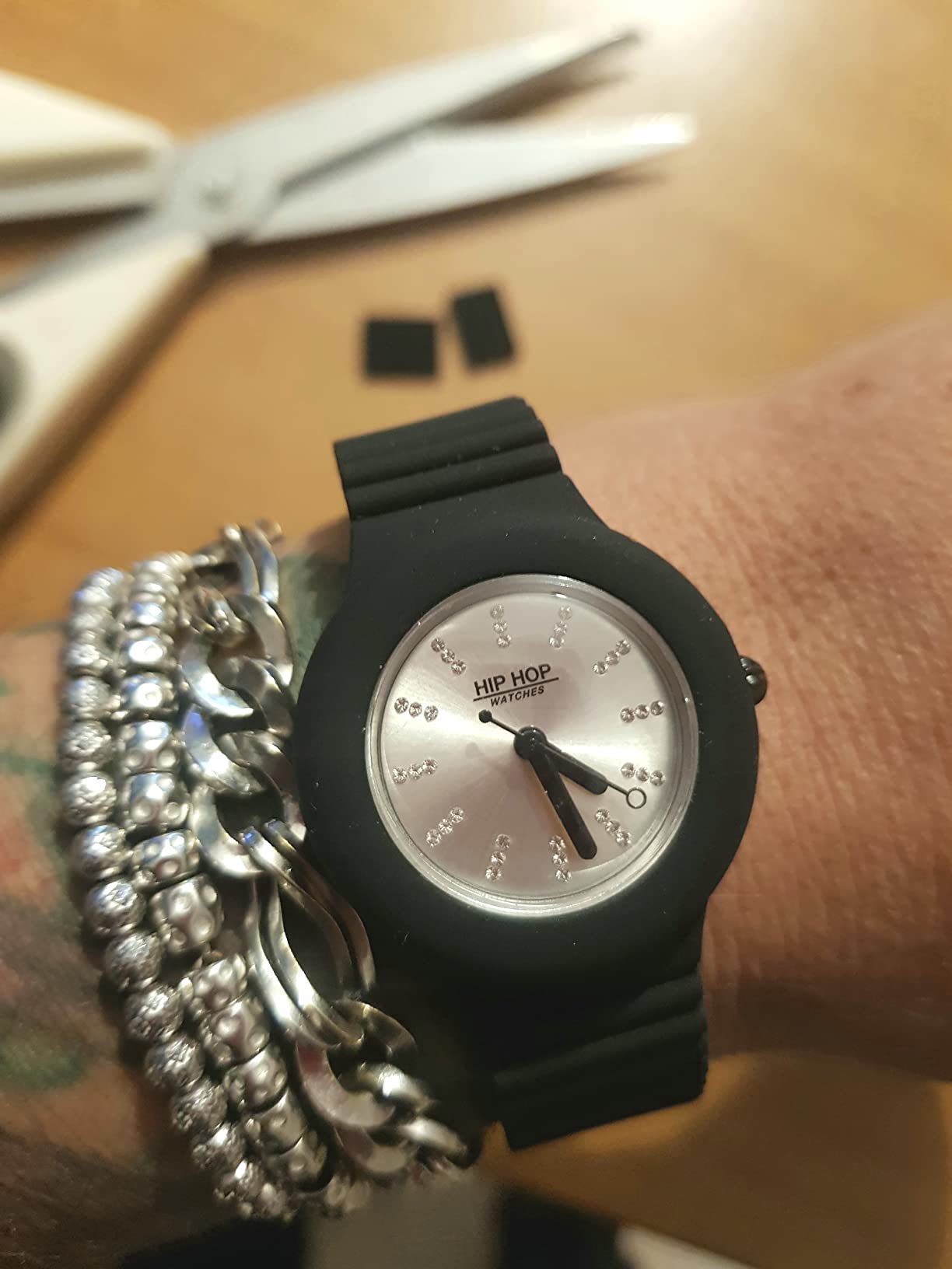 Hip Hop Hero 32 Orologio Donna Silicone Impermeabile 10 m