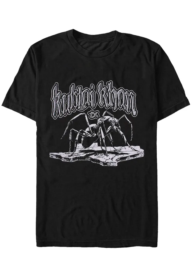 Kublai Khan Antpile t-shirt nera uomo metalcore